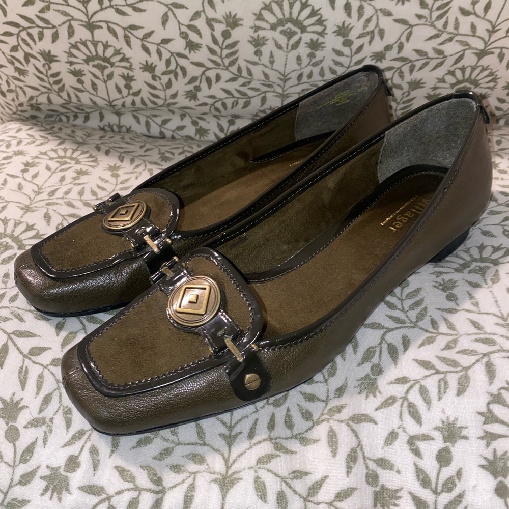 Villager Olive and‎ Brown Loafers